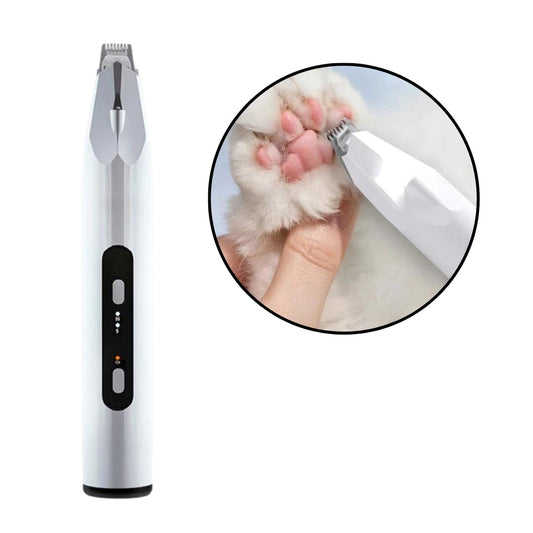 Aparador de Pelos de Patas de Cães e Gatos - ROJECO Branco A - Aparador pelos pe - 01