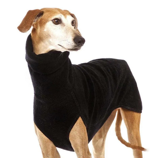 Casaco de inverno para cães galgo Snug Preto / p AC - 07
