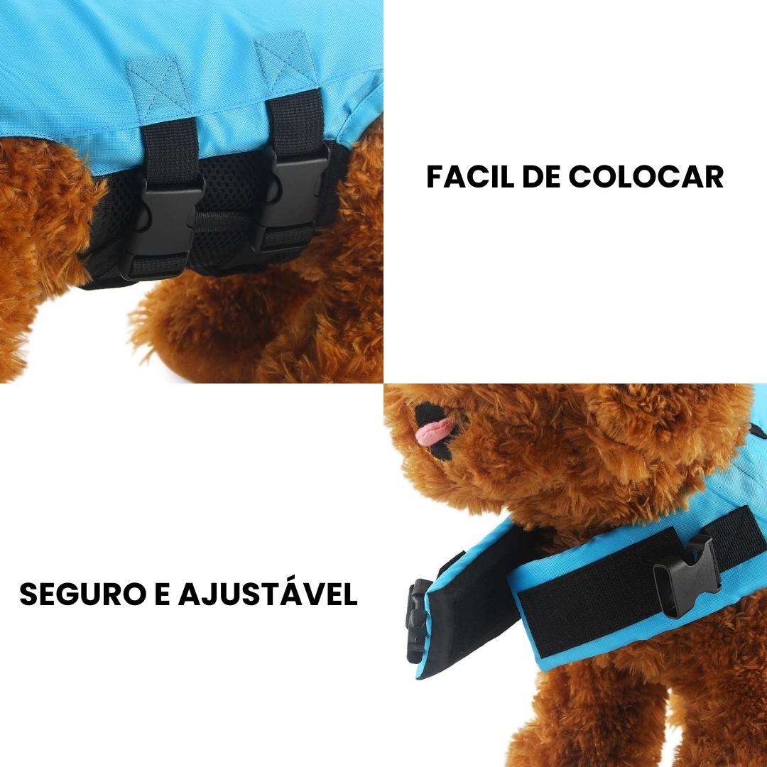 Colete Aquático Tubarão para Cães SC - 06