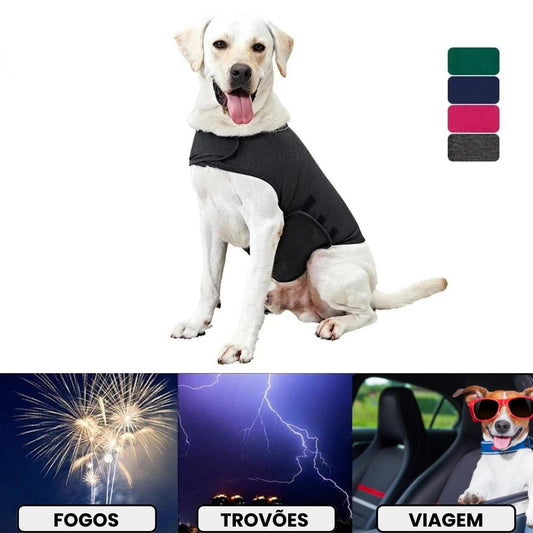 Colete anti stress e ansiedade para cachorros ZenCão SC - 08