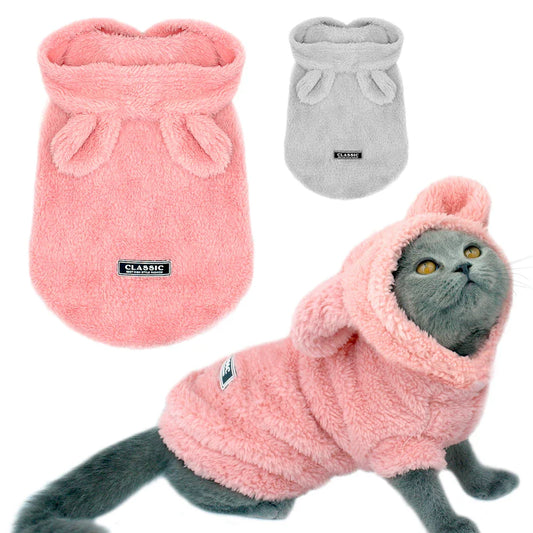 Casaco Peluciado Para Gatos - Suki R - ROUPA GATO - 79