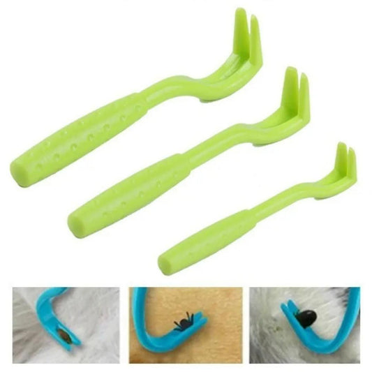 Kit removedor de carrapato para pet Verde S - Carrapato - 01