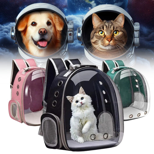 Mochila para pet astronauta com visão panorâmica AM - 02
