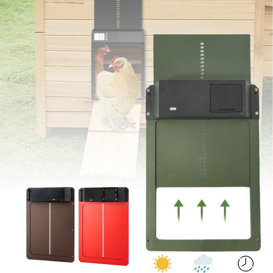 Porta Automática para Galinheiro SafeChicken A - Porta galinha - 01