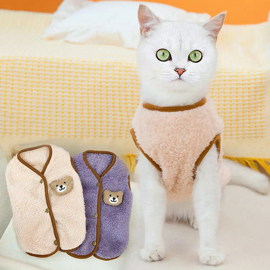 Cardigan de Veludo Para Gatos - Glow R - ROUPA GATO - 86