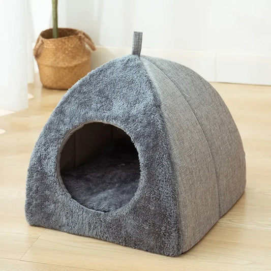 Cama 2 em 1 para Gatos – Ninho e Colchão Reversív