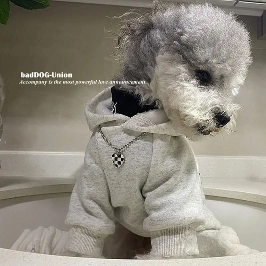 Moletom Pet com Capuz Estilo Streetwear Confortável e Estiloso