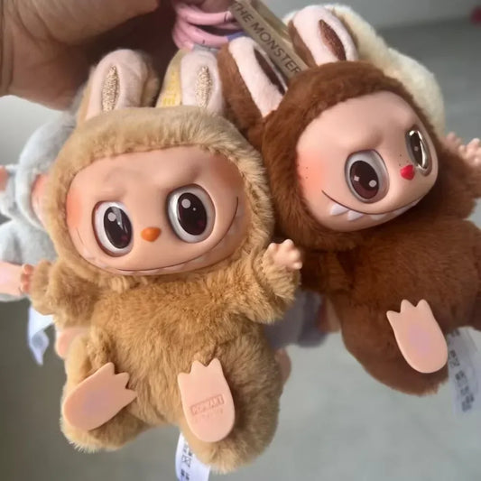 Chaveiro de Pelúcia com Boneco Labubu