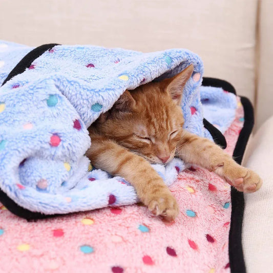 Cobertinha de Inverno para Gatos e Cães – Ultra Macia e Confortável