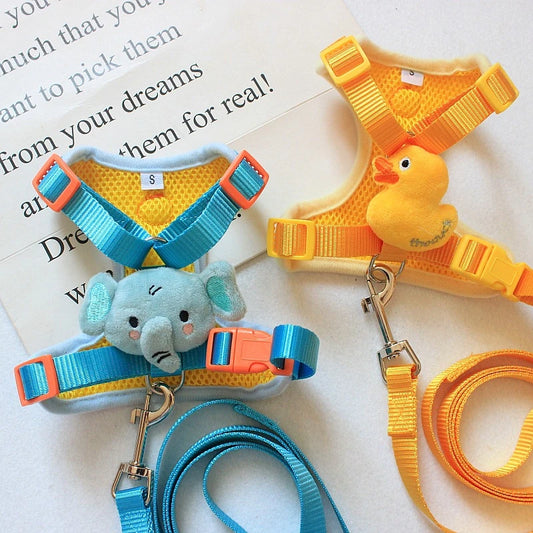 Colete Pet com Estampa de Bichinhos