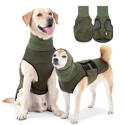 Colete Calmante para Cães — Anti-Ansiedade Trovão e Fogos
