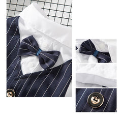 Roupa Social para Gato com Gravata Borboleta