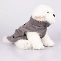 Roupa de Lã Macia para Cães Pequenos Cinza / PP R - roupas - 09