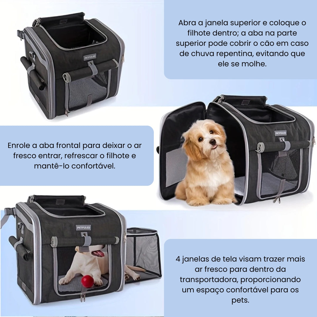 Cesto de Bicicleta para Pets Luna LN345 A - Cestinha - 02