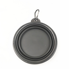 Comedouro portátil de silicone ToGo 350ml Preto / 350ml CO - 02