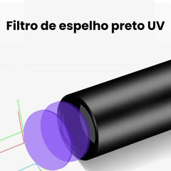 Luz de Detecção de Fungos UV para Pet Preto A - Luz UV - 01