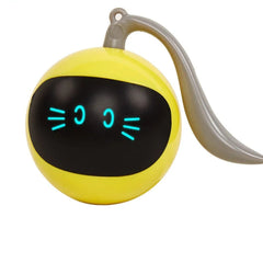 Bolinha de brinquedo inteligente para cães PupIQ Ball Amarelo B - Bola - 02
