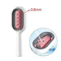 Escova removedora de pelos para pets FurZap Rosa GS - 01