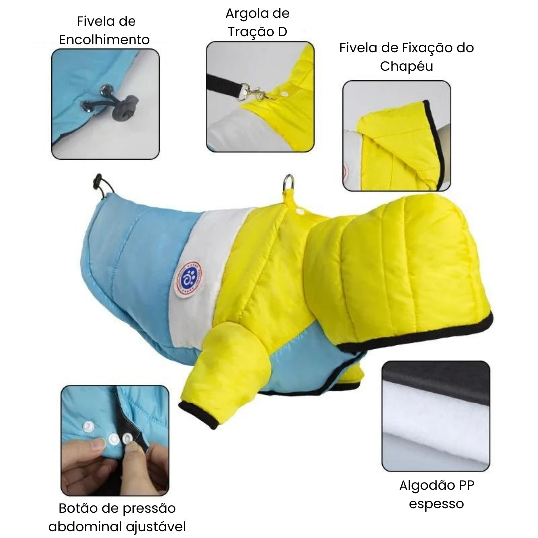 Casaco Buffer Para Cachorro - Zazu R - ROUPA - 9LNR2A