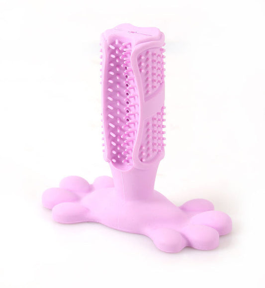 Brinquedo limpador bucal para pets CleanTooth Rosa LP - 02