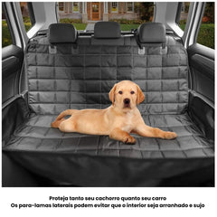 Capa de Banco Traseiro para Cachorro - Trabac Preto A - Assento carro - 12