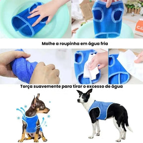 Colete de Resfriamento para Cães IcePet