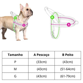 Peitoral Acolchoado para Cachorros - VivaPaws