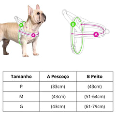 Peitoral Acolchoado para Cachorros - VivaPaws C - PEITORAL - 03