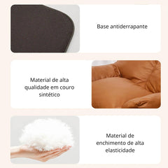 Sofa Impermeável Para Pet - Hunter Café / P C - CAMA - 51