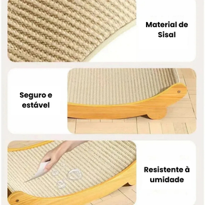 Cama e arranhador para Gatos Luna LN382