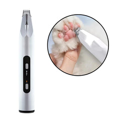 Aparador de Pelos de Patas de Cães e Gatos - ROJECO Branco A - Aparador pelos pe - 01
