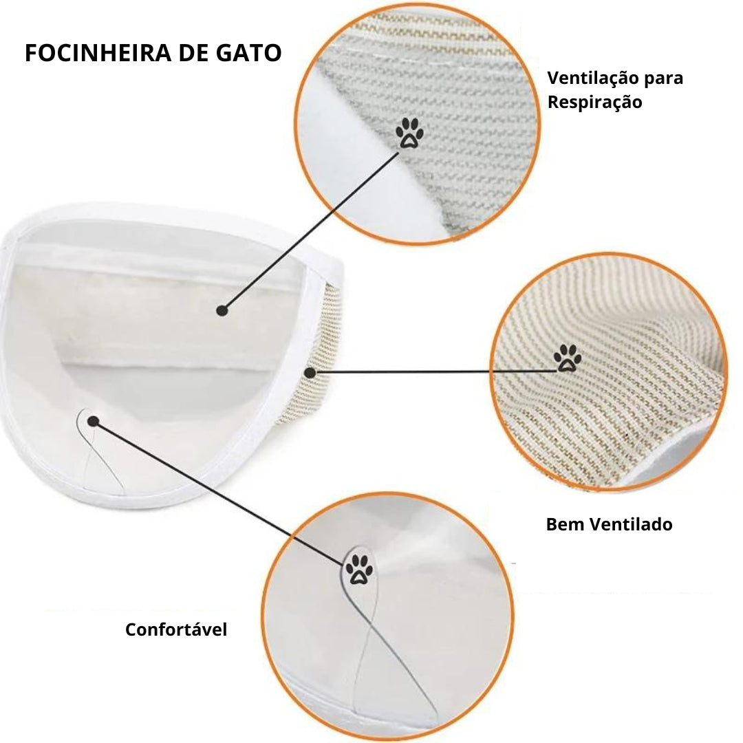 Focinheira Para Gatos - Muzzle