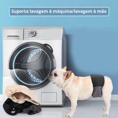 Fralda Higiênica Para Cachorro Macho - Harley S - Fralda cachorro - 02