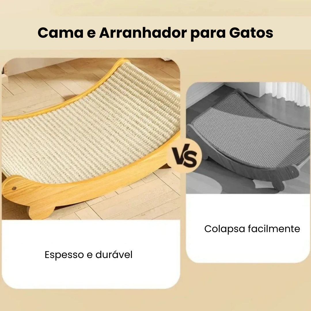 Cama e arranhador para Gatos Luna LN382