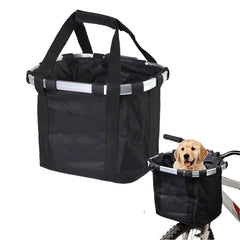 Cestinha de Bike para Cachorro Preto / 25 cm A - Cestinha - 01