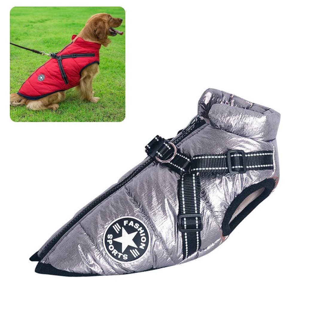 Roupas de Inverno em Lã para Cães Pequenos Prata / P R - Roupas - 11