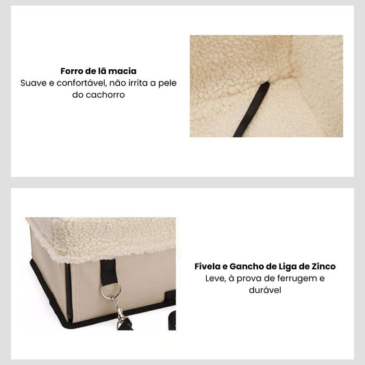 Assento Macio Para Transporte de Pet - Petso A - Assento carro - 18