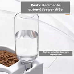Comedouro e Bebedouro Automático - PetHydrate M C - BEBE E COME - 11