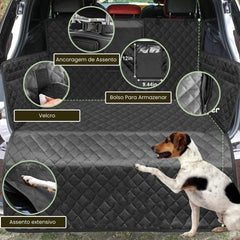 Protetor de Assento para Cachorro Preto / 103 x 180 CM A - Assento carro - 11
