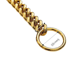 Colar Dourado para Cachorro - GlamPet C - COLAR DOURADO - 01