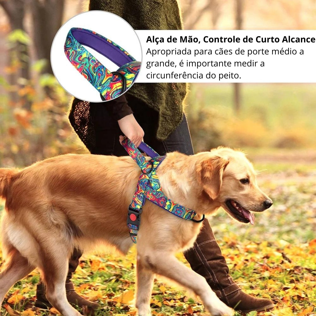 Peitoral Acolchoado para Cachorros - VivaPaws C - PEITORAL - 03
