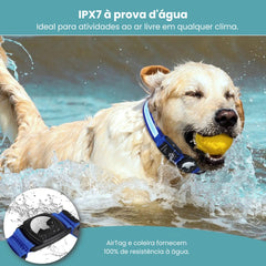 Coleira LED com Suporte para AirTag Luna LN521 C - Airtag - 02 LNR2