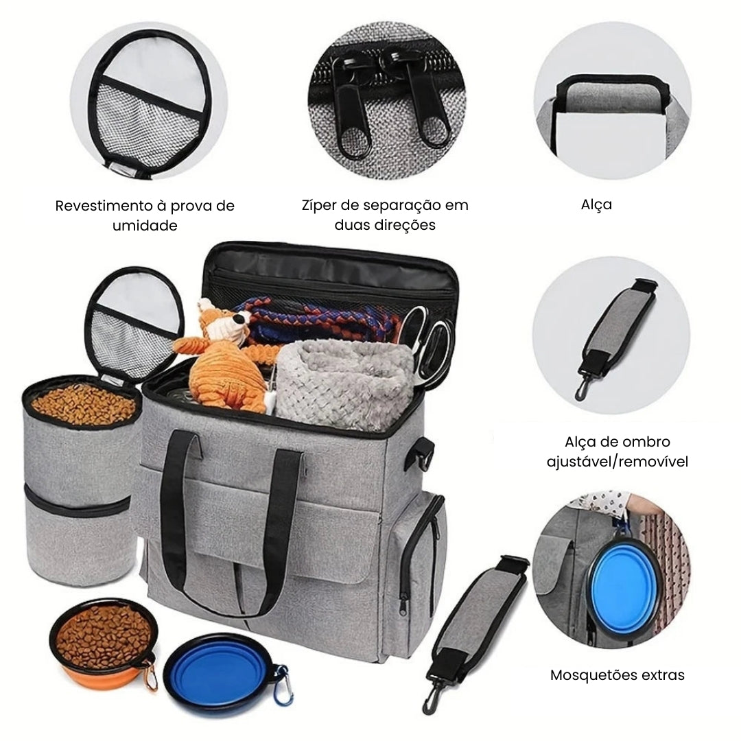 Kit Viagem Completo Para Pets – Luna Kit Viagem - 01