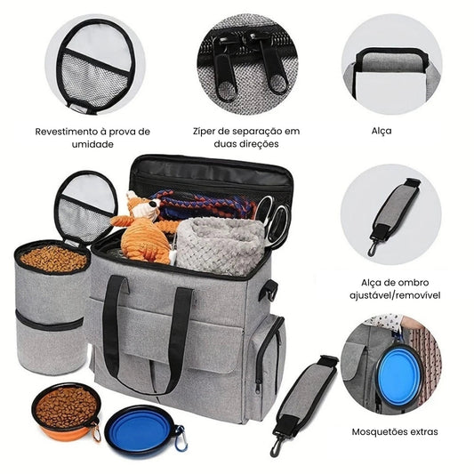 Kit Viagem Completo Para Pets – Luna Kit Viagem - 01