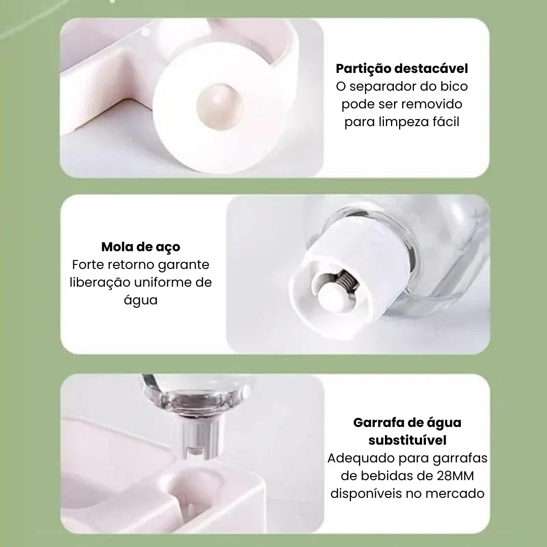 Comedouro e Bebedouro Automático - PetHydrate M C - BEBE E COME - 11