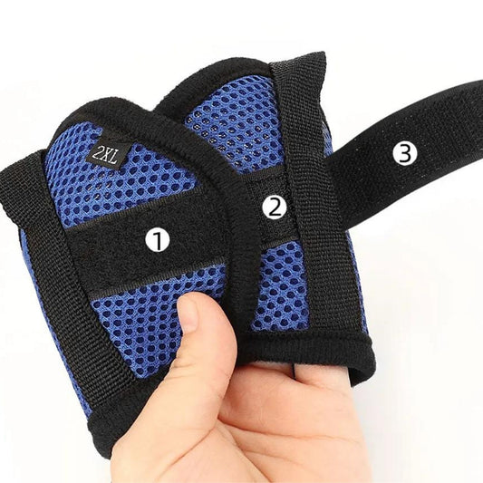 Focinheira Para Cachorro de Malha Respirável C - FOCINHEIRA - 01