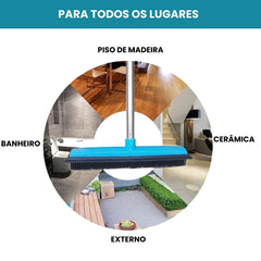 Vassoura Emborrachada Removedor de Pelos A - Vassoura - 01
