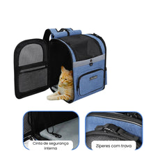 Mochila de Transporte PetVia LN349 A - MOCHILA - 04