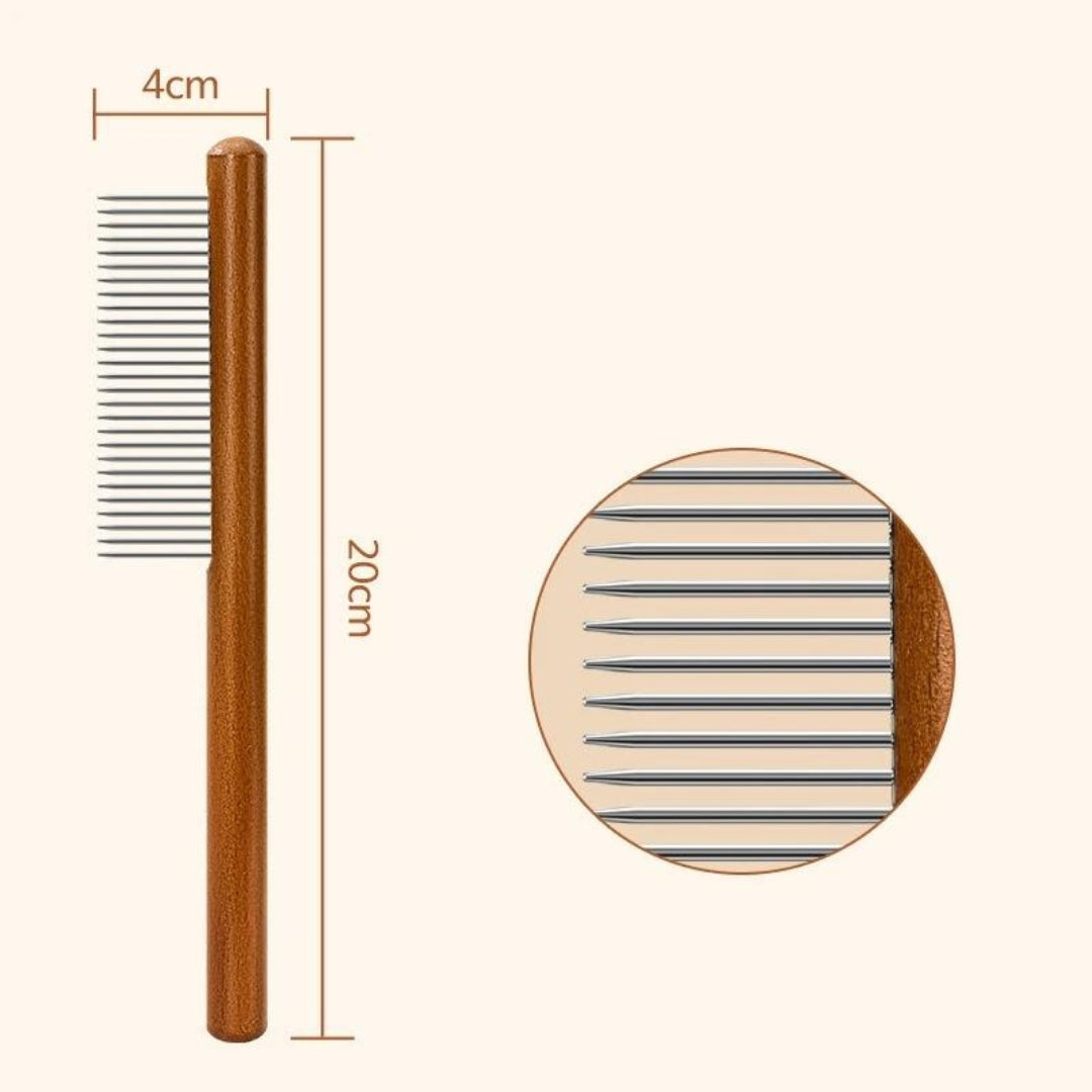 Pente de Pino Para Pet - FurEase