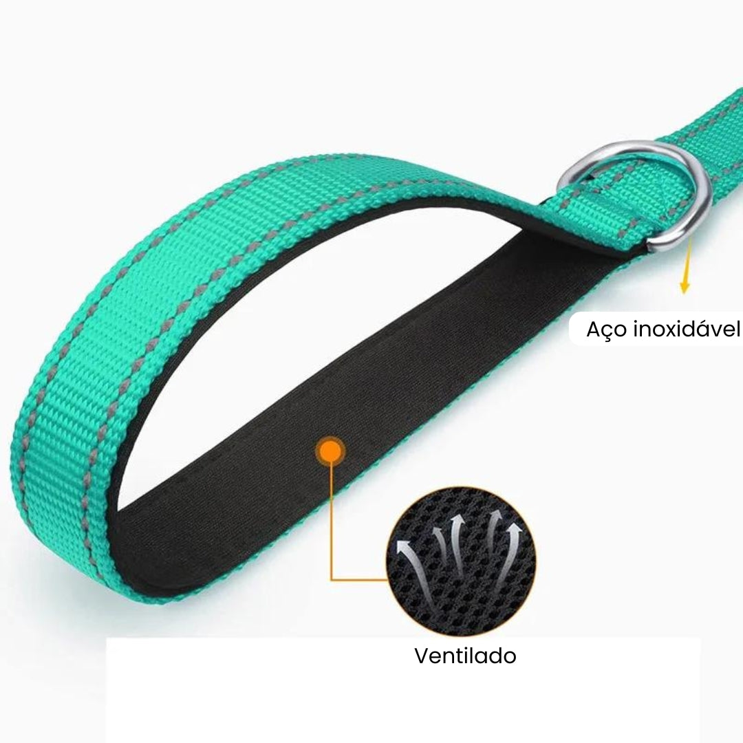 Guia Refletiva De Nylon Para Cães - Reboq C - GUIA - 06